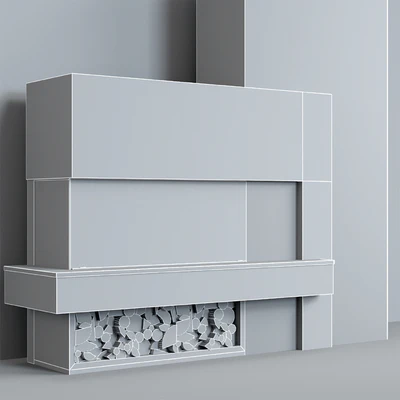 Modern fireplace 7 — Ver 2