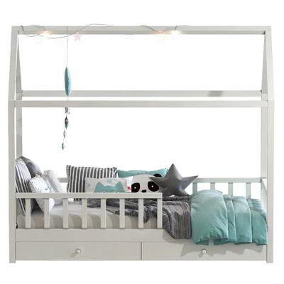 Childrens bed with columns 6 — Ver 5
