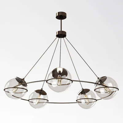 Hathoway 5-Light Wagon Wheel Chandelier — Descargar