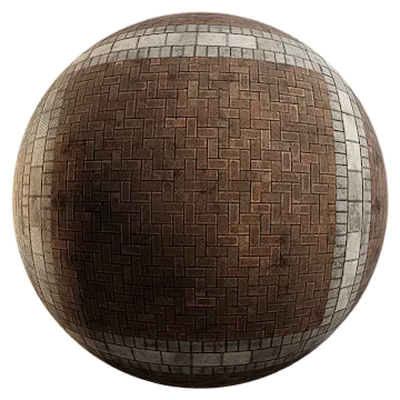 dirty herringbone pavers 002 — Descargar