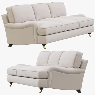 Restoration Hardware English Roll Arm Upholstered Sofa — Ver 1