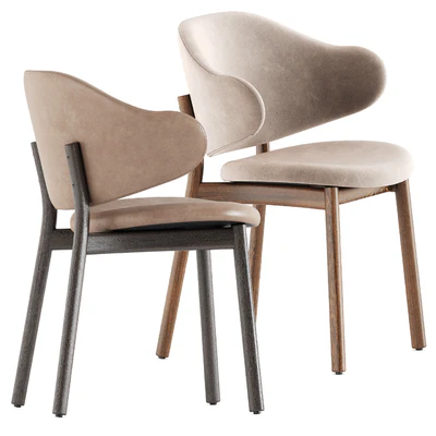 Holly chairs by Calligaris and Palais Royal table by Asplund — Ver 4