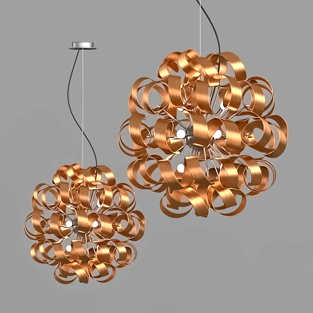 Suspended Lucide ATOMA 13412-48-17 lamp — Descargar