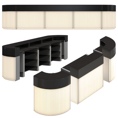 Slide CORDIALE bar counter — Ver 1