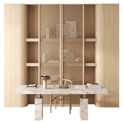 Workplace with CH24 Wishbone chair by Carl Hansen — Вид 1