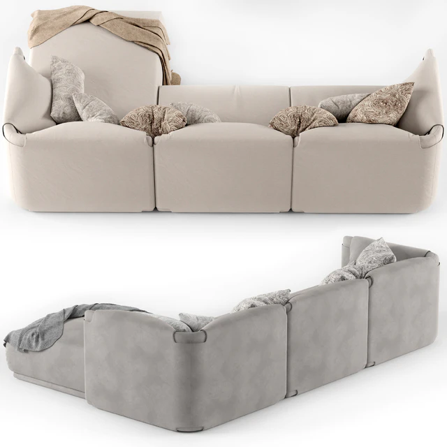 Corner sofa Twin Set — Descargar
