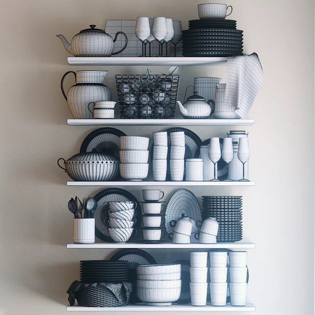 Dishes set - 1 — Скачать