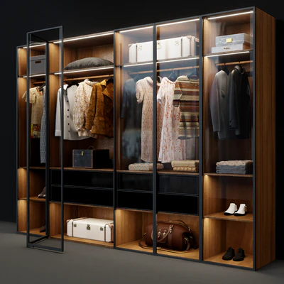 Wardrobe Molteni Gliss Master — Ver 4