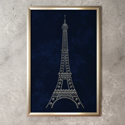 Panel Eiffel Tower and Big Ben — Ver 3