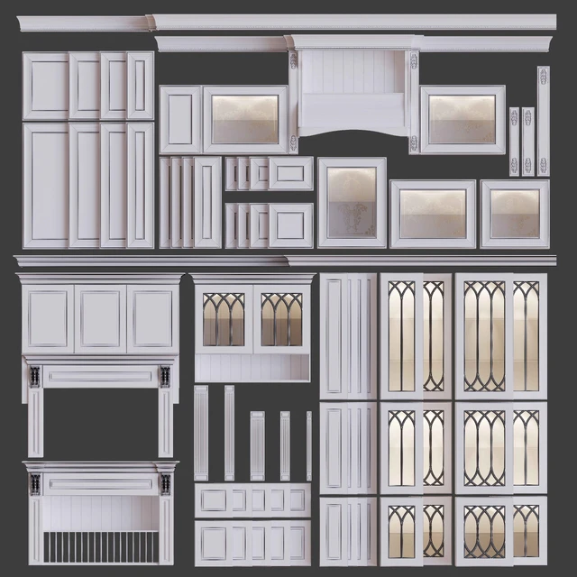 Classic kitchen facades — Descargar