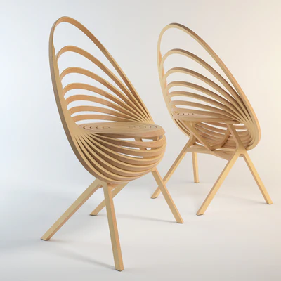 Стул Fauteuil Octave by Estampille 52 — Вид 1