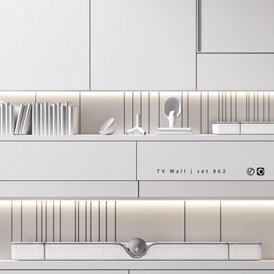 TV Wall | set 862 — Ver 5