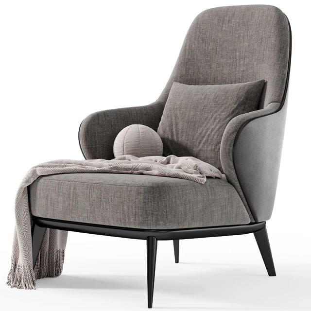 Minotti Leslie Armchair By Minotti — Descargar