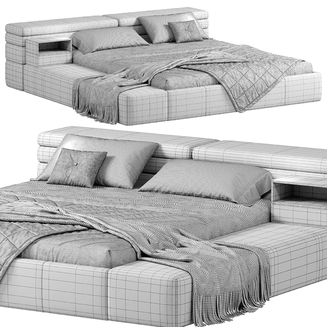 Mayfair Dream Bed by Arketipo Firenze — Скачать