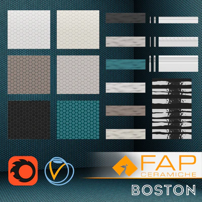 Fap ceramiche BOSTON complete catalog — Ver 1
