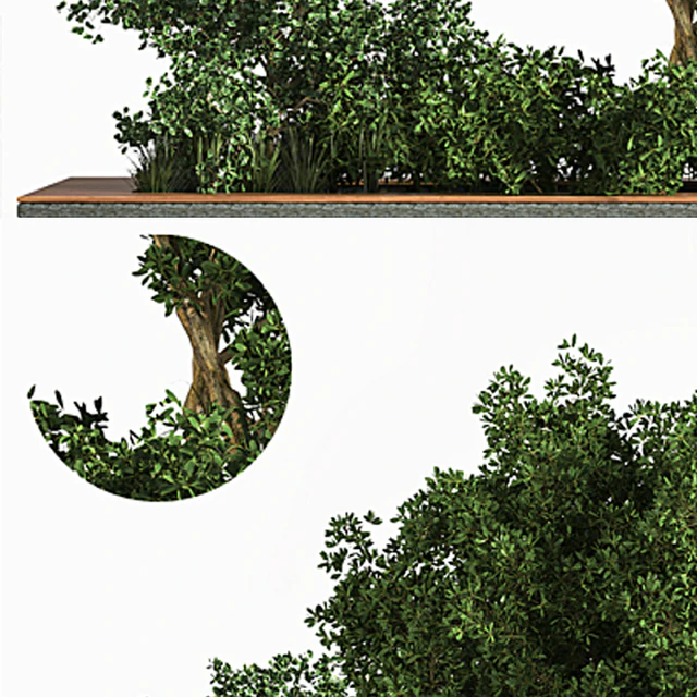 Garden set Grass   &   Tree — Descargar