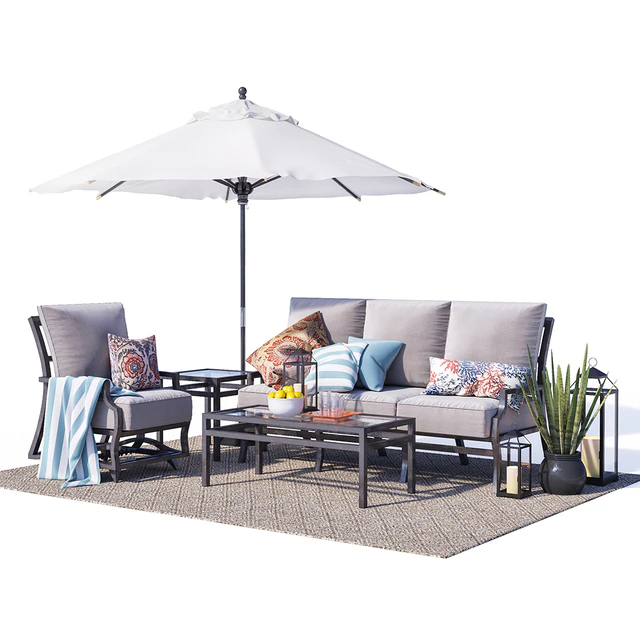 Canyon metal furniture set — Скачать