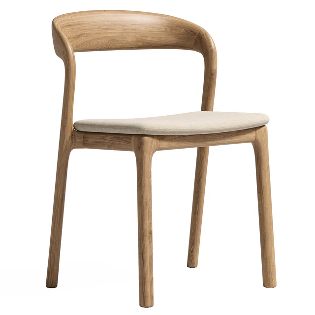 Wooden Back Dining Chair — Скачать