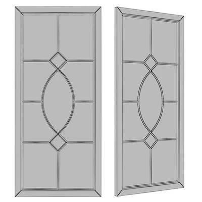 Mercersburg Window Wall Accent Mirror — Ver 2