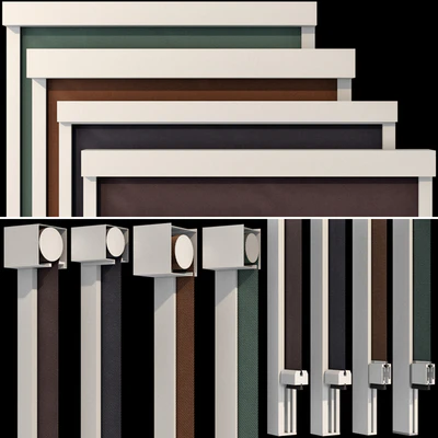 Рулонные шторы жалюзи / Roller blinds set — Вид 6