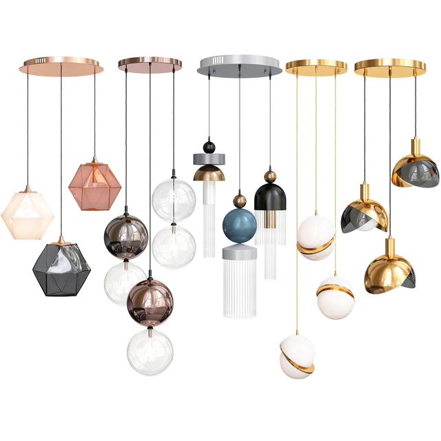 Exclusive Pendant Lights Set-14 — Descargar