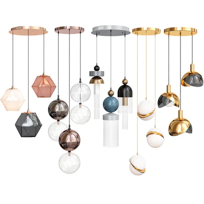 Exclusive Pendant Lights Set-14 — Ver 3
