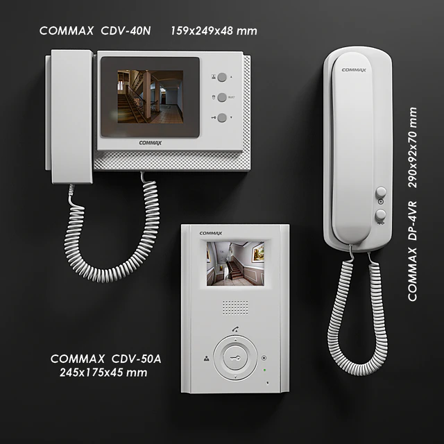 Домофоны COMMAX — Скачать