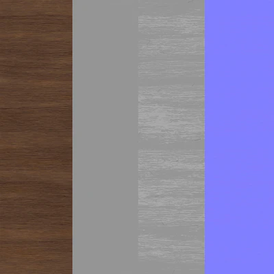 Fine Walnut Wood Varnished — Ver 3