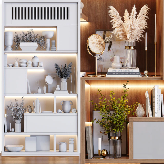 Interior Shelf Decoration 01 — Descargar