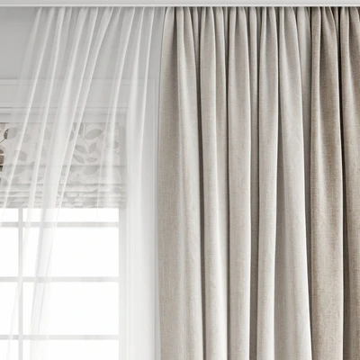 Curtain 345 / Wind blowing effect 8 — Ver 4