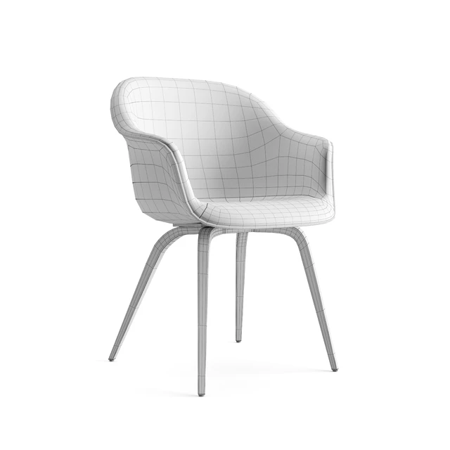 Gubi Bat Dining Chair Collection — Скачать
