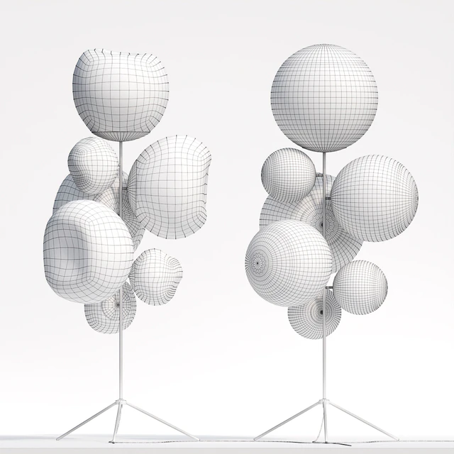 Ball Stand Chandelier Gold — Скачать