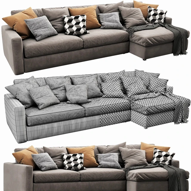 Linteloo Fabio Chaise Lounge — Скачать
