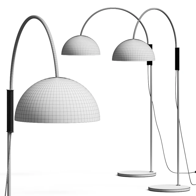 CB2 Jett Arched Floor Lamps — Скачать