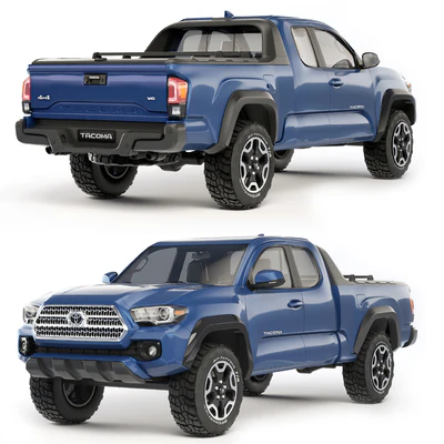 Toyota Tacoma extended cab 2017 — Вид 1