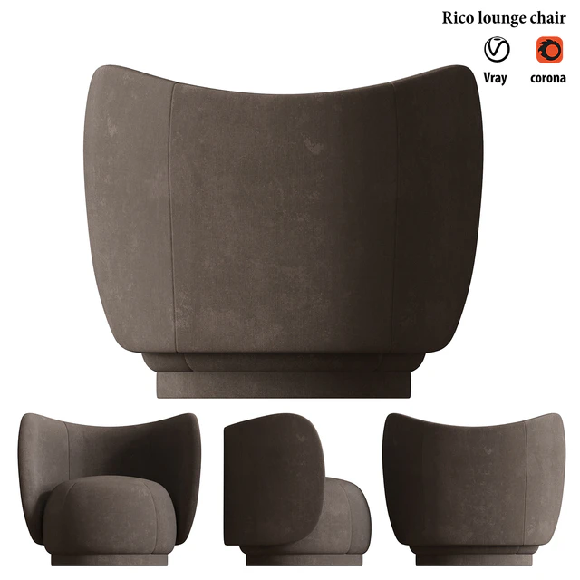 Rico lounge chair — Скачать