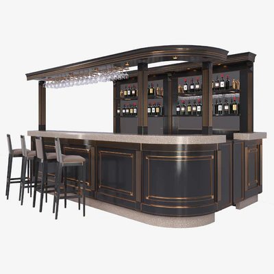 The bar counter. — Ver 1