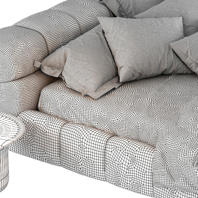 Bed B&B Italia Tufty — Скачать