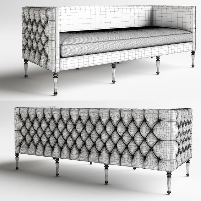 Velvet Ditte Sofa Emerald sofa — Descargar