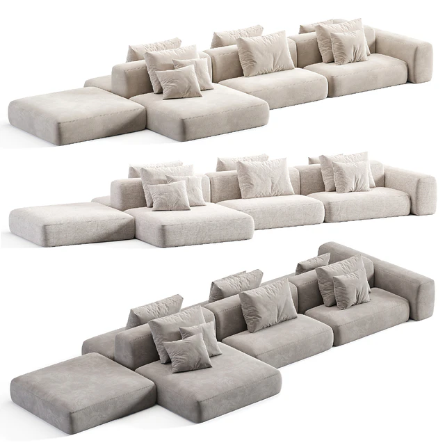 Stone Sofa Modular Sofa By Tamamm — Descargar