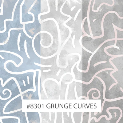 Creativille | Wallpapers | 8301 Grunge Curves — Вид 1