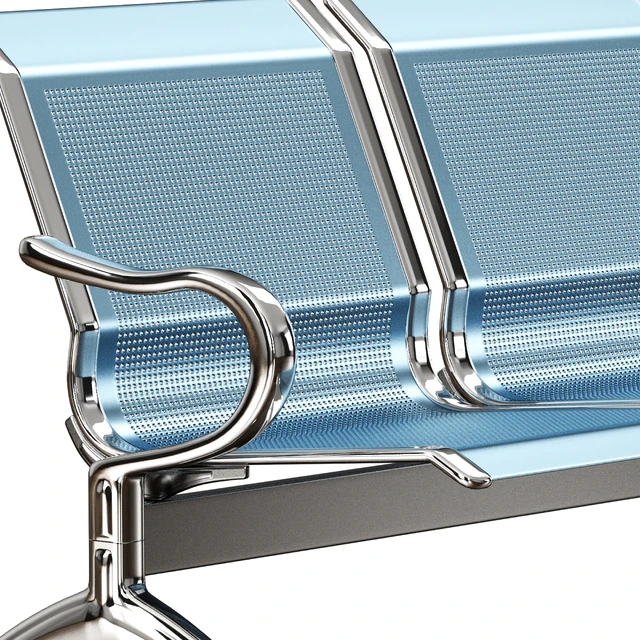 oshujian waiting iron bench chair SJ-8888 — Descargar