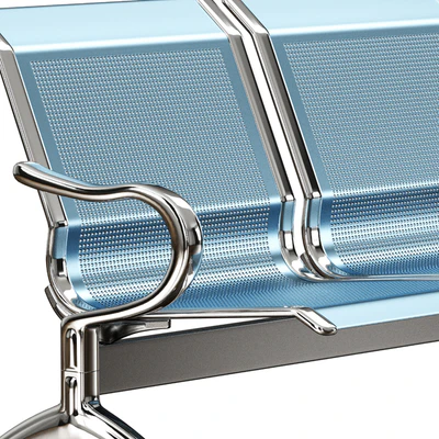 oshujian waiting iron bench chair SJ-8888 — Ver 5