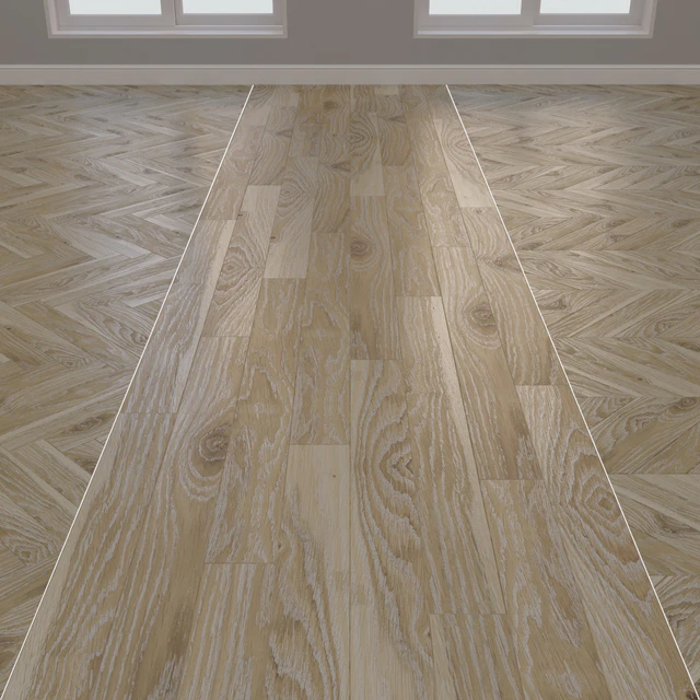 Parquet board Kraft Oak layout Christmas tree, chevron and linear 9 — Descargar