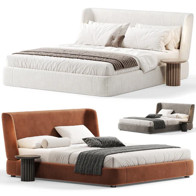 Reeves Bed By Minotti — Ver 7