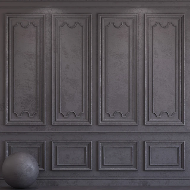 Декоративная штукатурка с молдингом 35 — Скачать