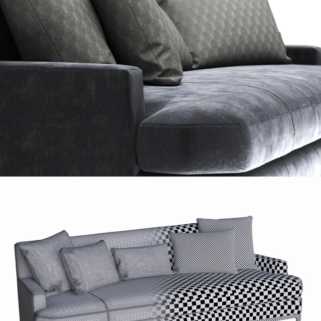 Baker CELESTITE SOFA No. 6179S JEAN-LOUIS DENIOT — Скачать