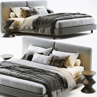 Minotti Tatlin Cover Bed — Вид 1
