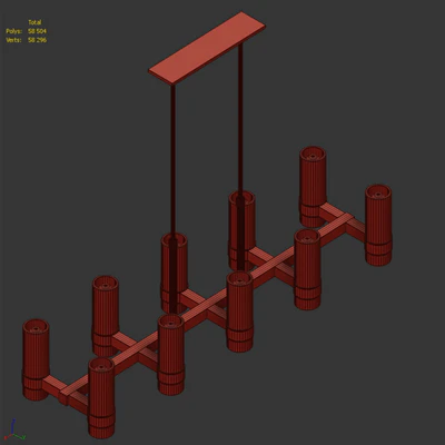 Geneva Linear Chandelier — Ver 2