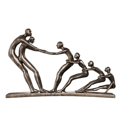 WAYFAIR бронзовая статуэтка War Human — Вид 4